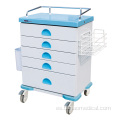 Hospital Steel 5-Layer Medicine Box Medicine Trolley